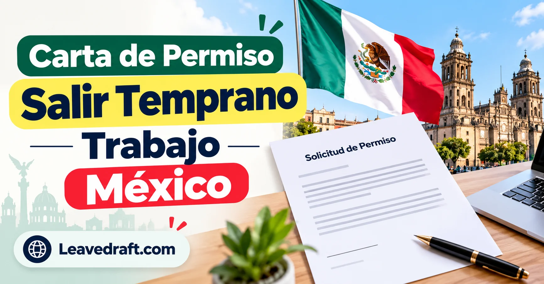 Carta para Salir Temprano del Trabajo en México 2026: Modelo
