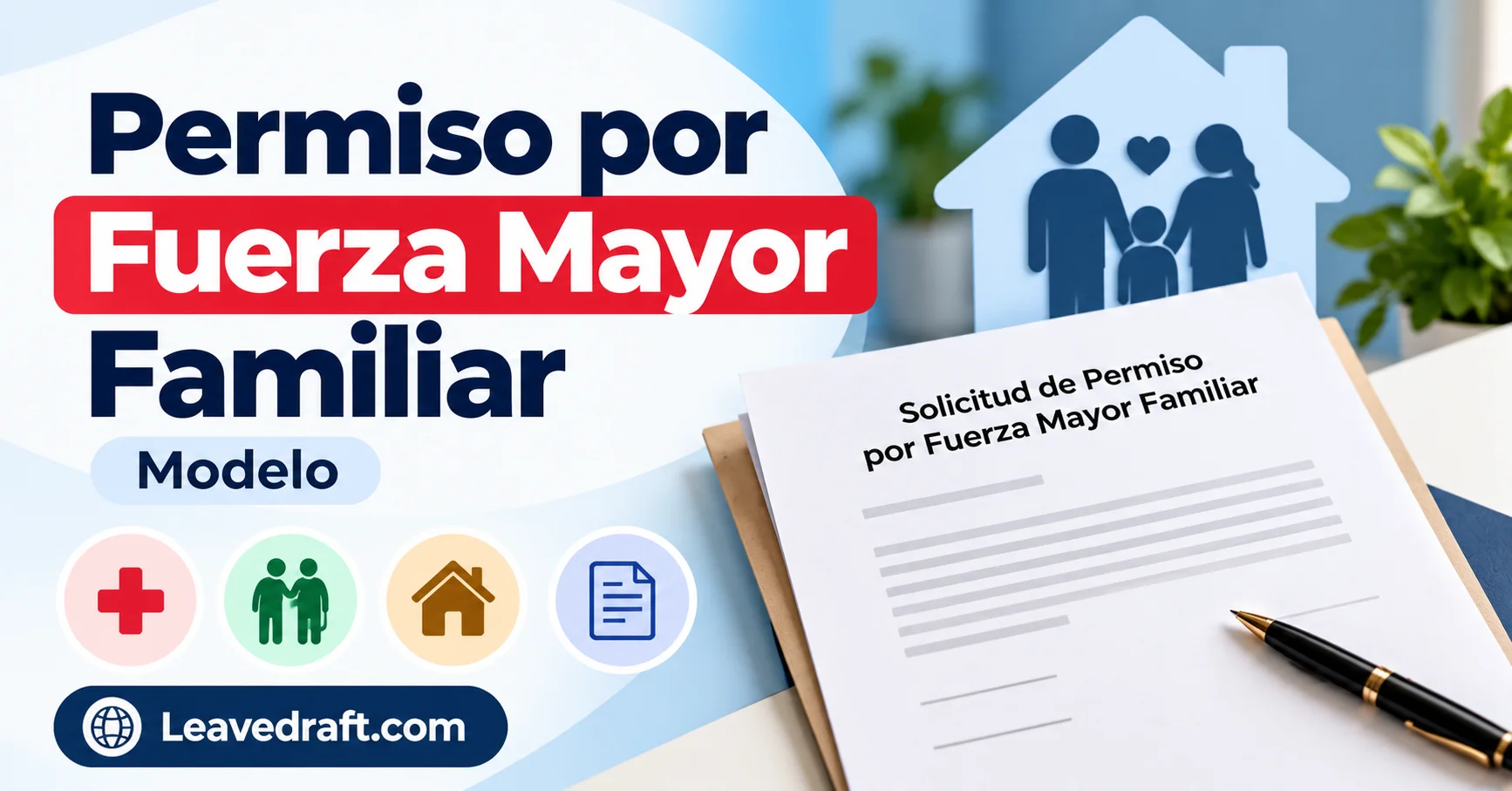 Permiso por fuerza mayor familiar en España 2026: modelo y cuatro días