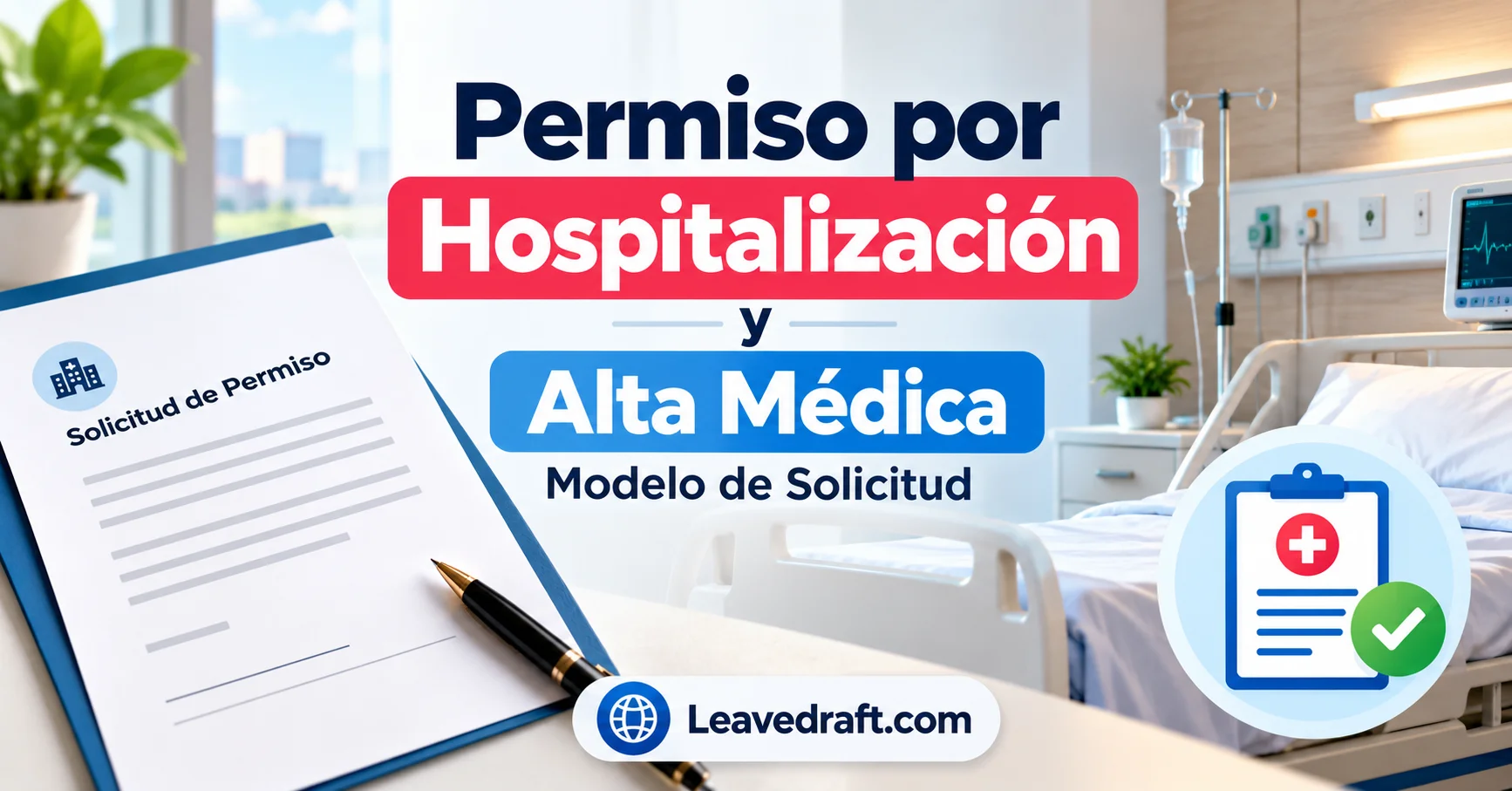 Permiso por Hospitalización de Familiar en España 2026: Modelo