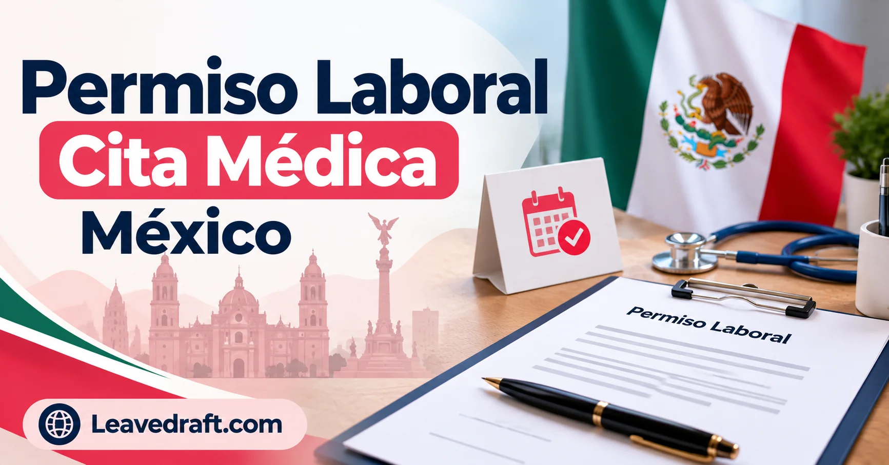 Permiso laboral para cita médica en México 2026